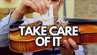 Care & Maintenance MADE EASY for violin viola cello by Edgar