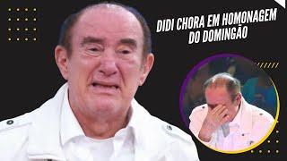 Renato Aragão se emociona ao retornar à Globo após 4 anos: "Muita emoção"
