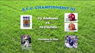 1994 SEC Championship (Alabama v Florida) One Hour