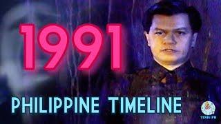 "ANO ANG MGA NANGYARI SA PILIPINAS NUONG 1991?"