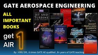 All important books for Aerospace Engineering GATE preparation | IITian Viru sir concept library