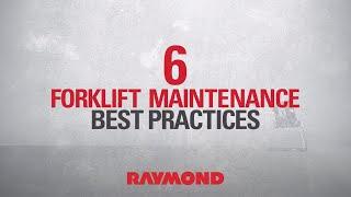 6 Forklift Maintenance Best Practices