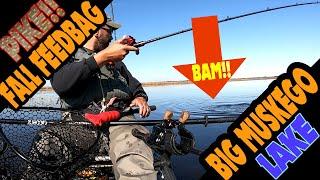 Awesome Kayak Fishing for Northern Pike using Wakebaits on Big Muskego Lake