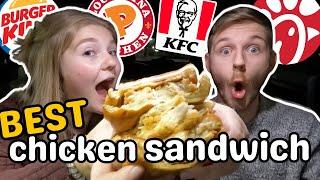 Which Fast Food Restaurant Has the BEST CHICKEN SANDWICH?!