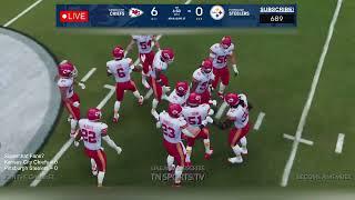 LIVE : Kansas City Chiefs vs Pittsburgh Steelers | NFL Scoreboard | Madden NFL 25