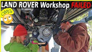 Authorized LR Workshop Fail - Major Oil Leak