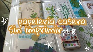 PAPELERÍA CASERA SIN IMPRIMIR PT.8 - micnotes 