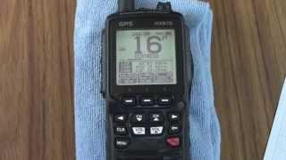 Review Standard Horizon VHF HX870