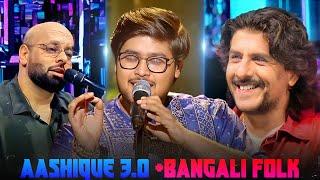 Aashique 3.O x Bangali Folk - Shubhajit Indian Idol 15 Performance Reaction