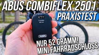 ABUS Combiflex 2501 Test & Erfahrungen  leichtes Mini-Fahrradschloss