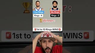 Can YOU Win MORE RINGS with Steph Curry AND Lebron James?! #NBA #basketball #curry #lebronjames