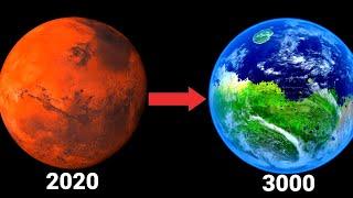 Terraforming Mars Time Lapse (2020-3000)