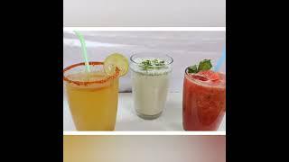 Summer drinks || Masala soda|| Masala majjige|| Watermelon juice|| @PKV Creations || #Video3