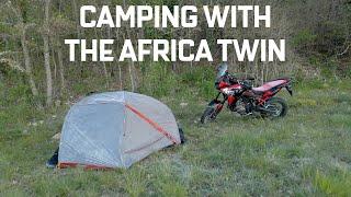 Road Trip to Mont Aigoual and Camping on the Honda Africa Twin - Day 1