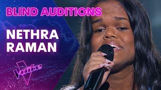 Nethra Raman Performs Lewis Capaldi's Bruises | The Blind Auditions | The Voice Australia