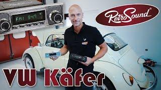 VW Beetle Oldtimer | Retrofit car stereo and speaker | RetroSound