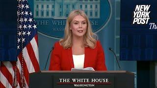 Karoline Leavitt announces WH will assume direct control of daily press pool after AP loses in court