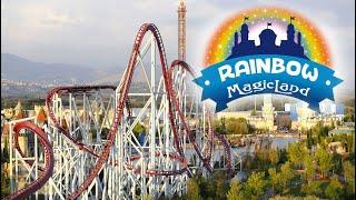 Every  Roller Coaster at Rainbow Magicland Theme Park, Italy, on ride
