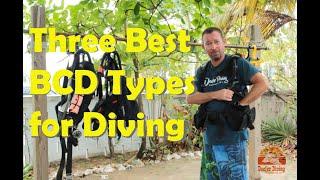 3 Best BCD types available for Divers