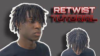 DETAILED RETWIST TUTORIAL (4C LOCS )