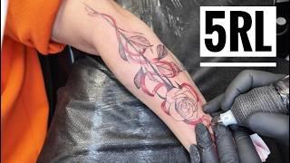 5RL Snake Rose TATTOO