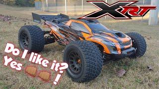 Traxxas XRT 8s VXL - 1st 8s Box Stock Test Run!