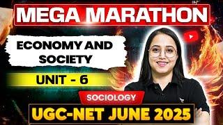 Unit 6: Economy and Society | Mega Marathon Class | UGC NET Sociology 2025 | Antara