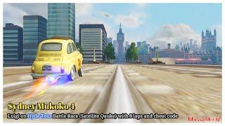 Cars 2 The Video Game | Luigi - Battle Race (Satellite Quake) | Hyde Tour 9 Laps