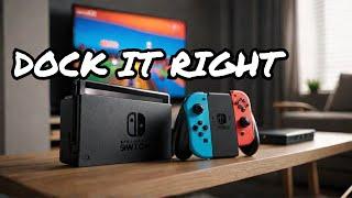 NINTENDO SWITCH - HOW TO DOCK PROPERLY