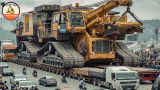 Extreme Oversize Load Transport, Incredible Trucking Skills in Action