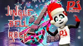 Jingle Bell Rock With It  Fun Hip-Hop Christmas Remix for Kids | Pj Panda | Xmas Lyric Video