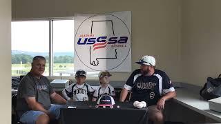 Moody 6u Postgame - Coach Chet - Elite Players Cannen and Westin