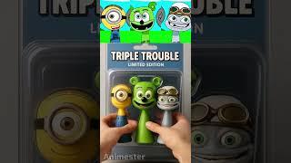 Incredibox Sprunki OC - Minion X Gummy Bear X Crazy Frog (Unboxing Action Figures)!
