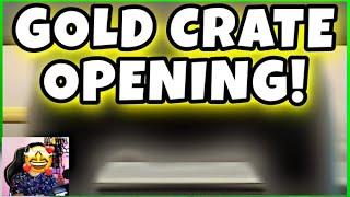 GOLD CRATE OPENING 2 BRAND NEW CARS IN MY GARAGE!! WOW | CSR RACING 2