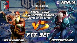 SF6 Fight Club Exhibition Series - WeatherBomb VS DreProtein7 FT7 Set