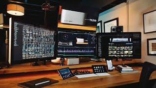 My Mac Studio & Studio Display Desk Setup Tour | Desk Accessories & Productivity Tips for 2022
