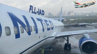 United Airlines 757 Fort Lauderdale to Dulles (FLL-IAD)