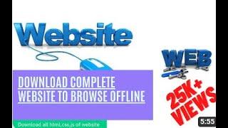 how to download website for offline use using httrack website copier | free website templates