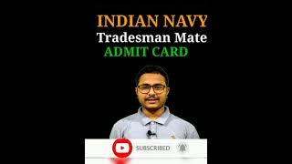 Indian Navy tradesman mate admit card download 2021 #shorts by Rajendra Gavhane #youtubeshorts #navy