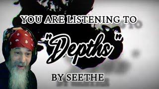 HEAVY! I FRICKIN LOVE THIS! - Metal Dude*Musician (REACTION) - Seethe-"Depths" (Official Visualizer)