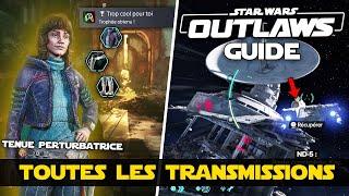 Star Wars Outlaws : Débloquer l'équipement PERTURBATRICE ( Trop Cool Pour Toi) GUIDE TRANSMISSIONS