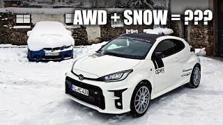 Toyota GR Yaris Winter Driving Fun Around the Nürburgring!