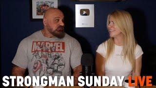 Strongman Sunday LIVE with Loz and Liz