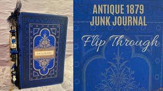 SOLD- Antique Junk Journal from 1870's- Flip Through by Hyperstamper