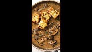 Hungarian-Inspired Creamy Mushroom Soup