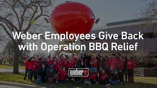 WEBER AND OPERATION BBQ RELIEF PREPARE 4,000 GRILLED THANKSGIVING MEALS FOR CHICAGOANS IN NEED