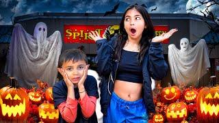 AVA AND JAYDEN GO TO SPIRIT HALLOWEEN FOR COSTUMES BUT... *SCARY*