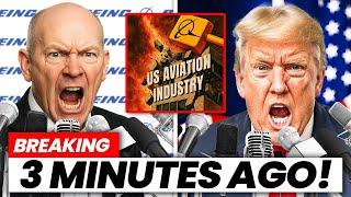 Boeing SHUTS DOWN U.S. Production — Trump’s Reaction Changes Everything!