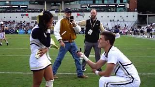 Georgia Tech Cheerleader Pops Surprise Proposal at Football Game