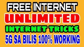 FREE INTERNET UNLIMITED GRABE SOBRANG BILIS NG CONNECTION